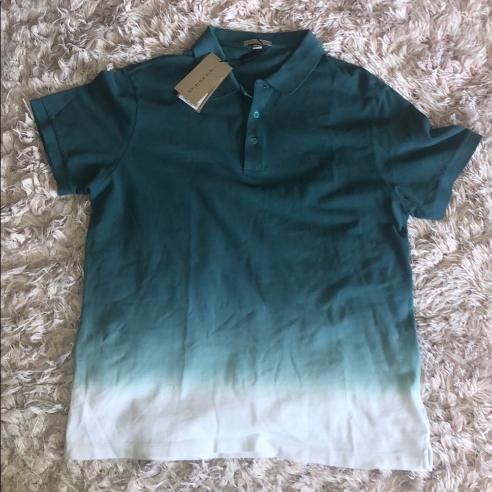 Burberry Brit Button Cotton Pique Polo